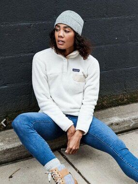 Patagonia Re-Tool Snap-T Pullover in Raw Linen